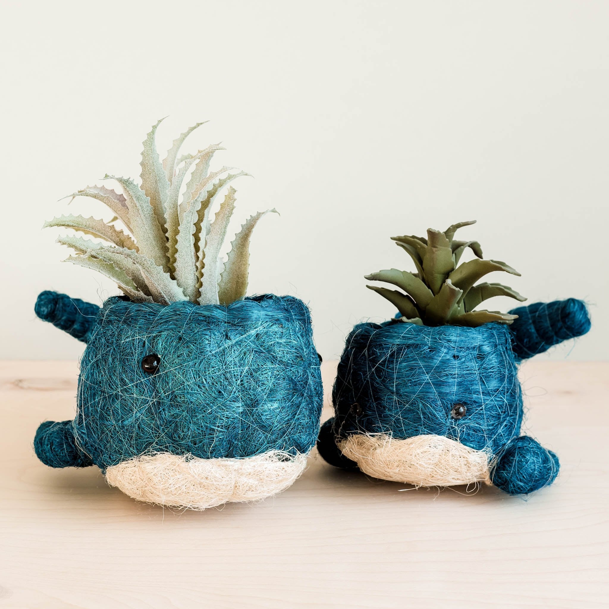 Wicker Whale Planter - Coco Planter | LIKHÂ LIKHÂ | Heirloom Boulevard