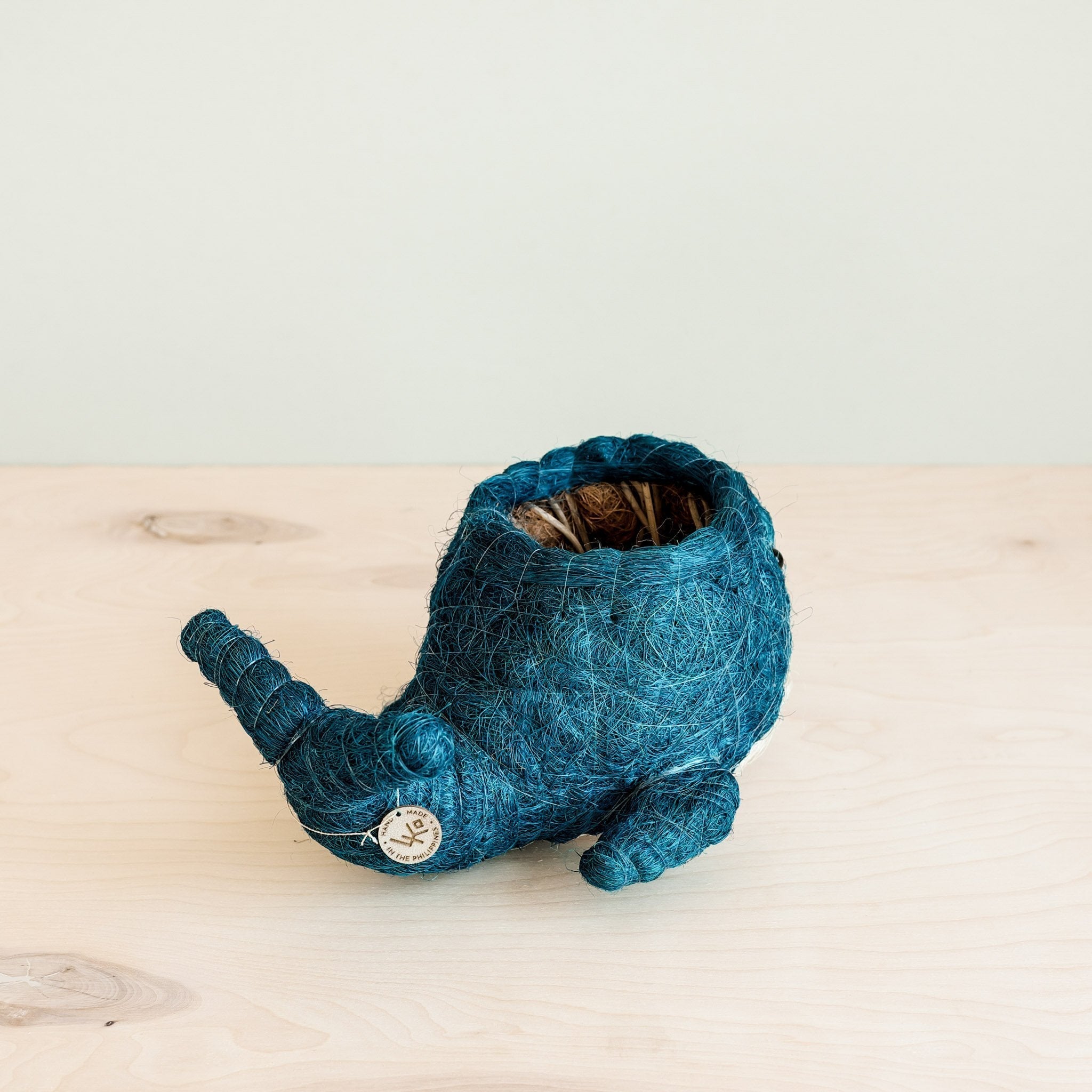 Wicker Whale Planter - Coco Planter | LIKHÂ LIKHÂ | Heirloom Boulevard