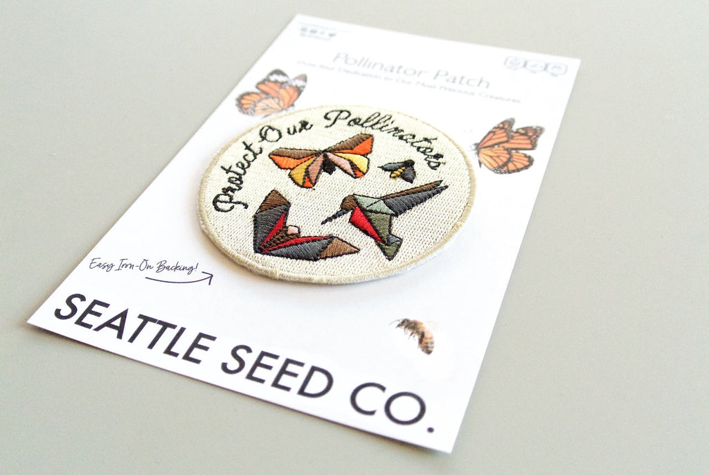 Seattle Seed Company Pollinator Pride Patch and Sticker Kit | Heirloom Boulevard