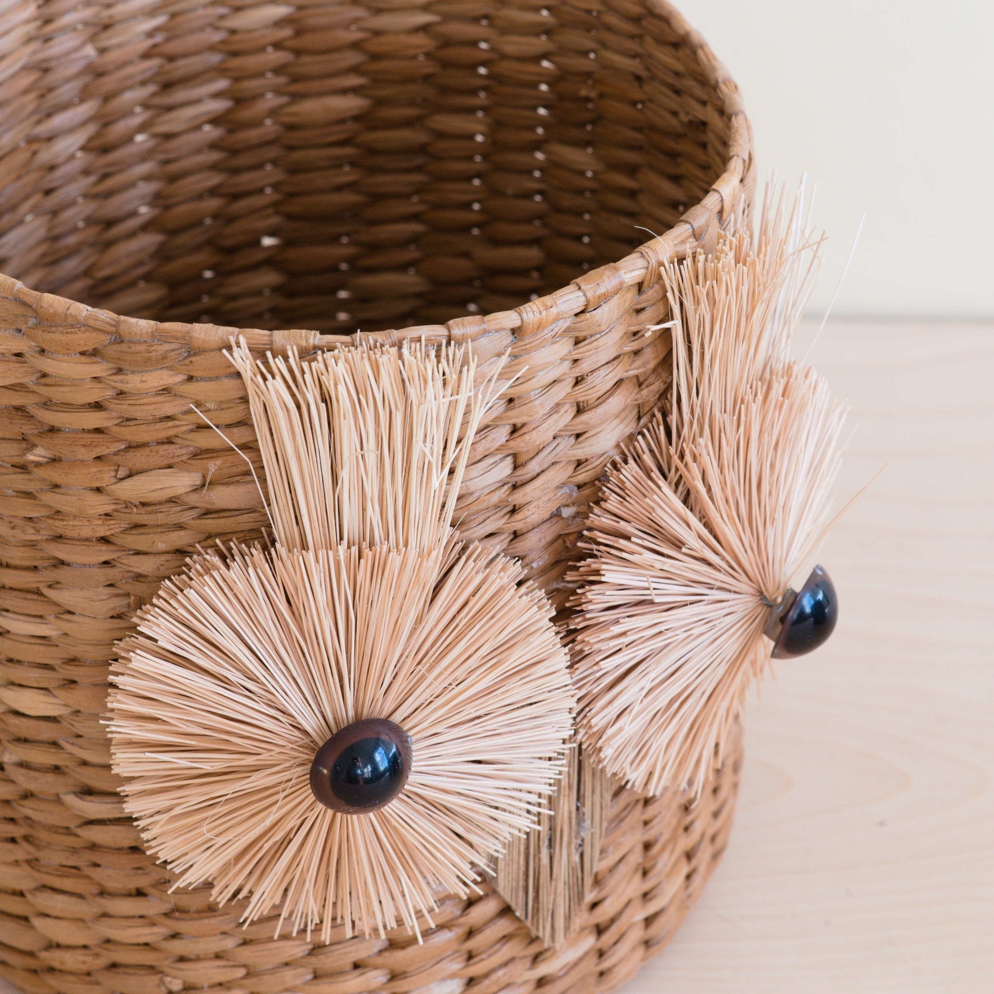 LIKHÂ Owl 6" Seagrass Basket Planter - Succulent Plant Pot | LIKHÂ LIKHÂ | Heirloom Boulevard