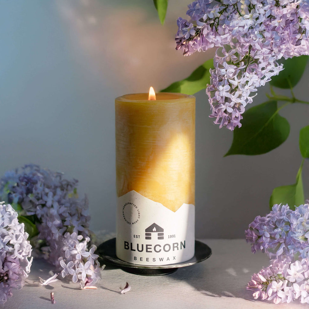 Pure Beeswax Pillar Candles | Heirloom Boulevard