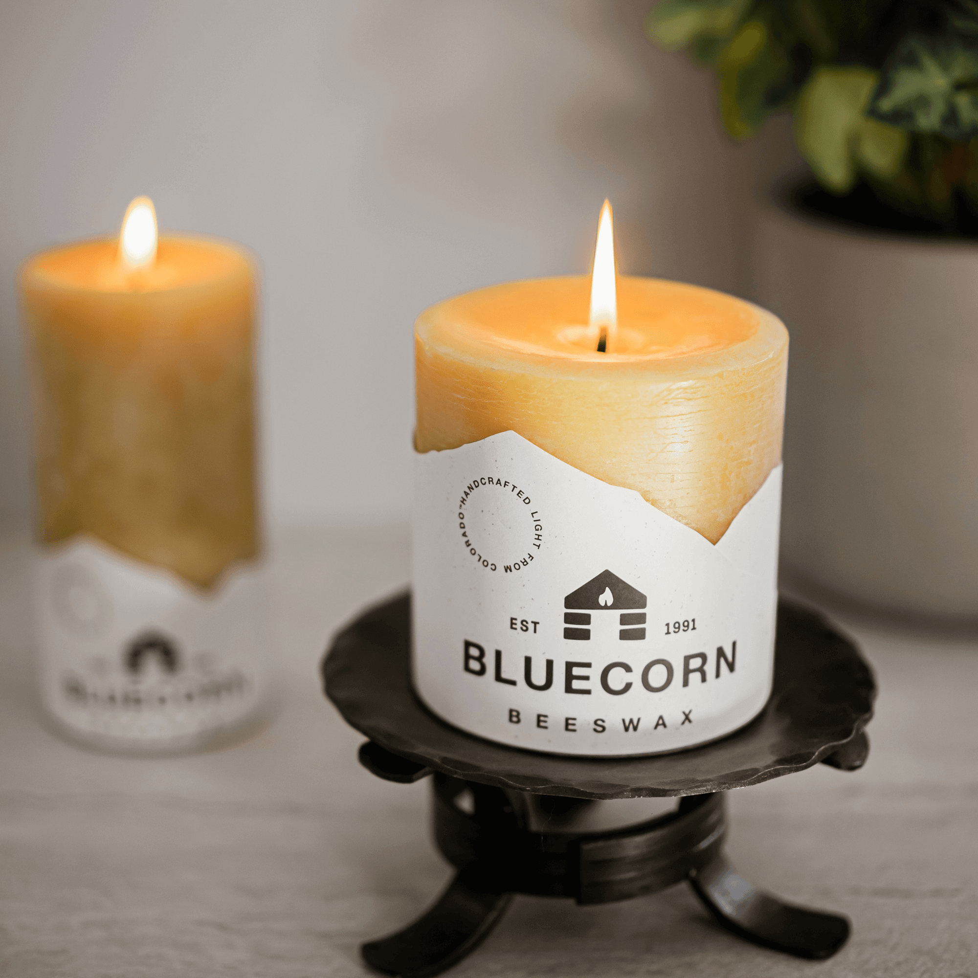 Pure Beeswax Pillar Candles | Heirloom Boulevard