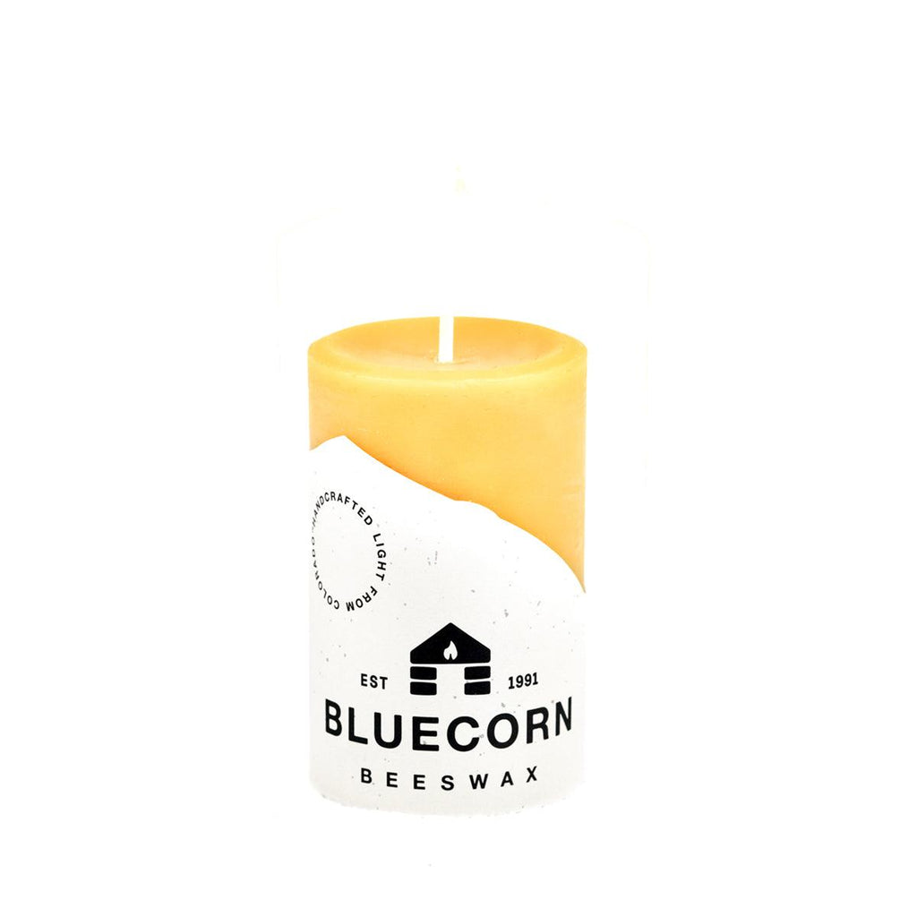 Pure Beeswax Pillar Candles 2" x 3" Single Candle | Heirloom Boulevard
