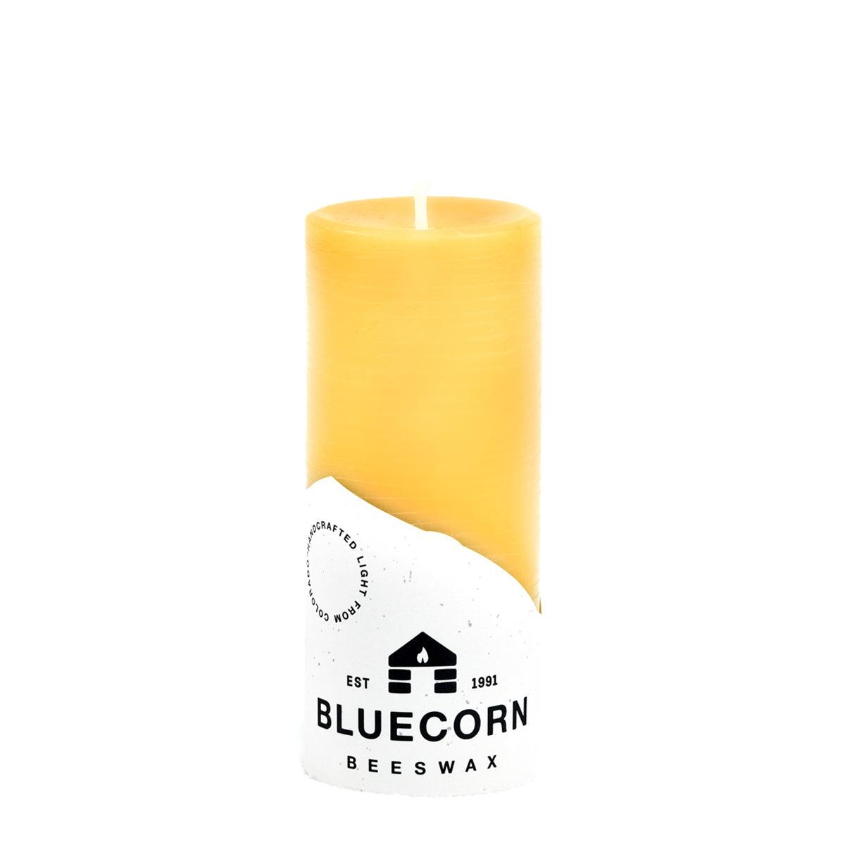 Pure Beeswax Pillar Candles 2" x 4.5" Single Candle | Heirloom Boulevard