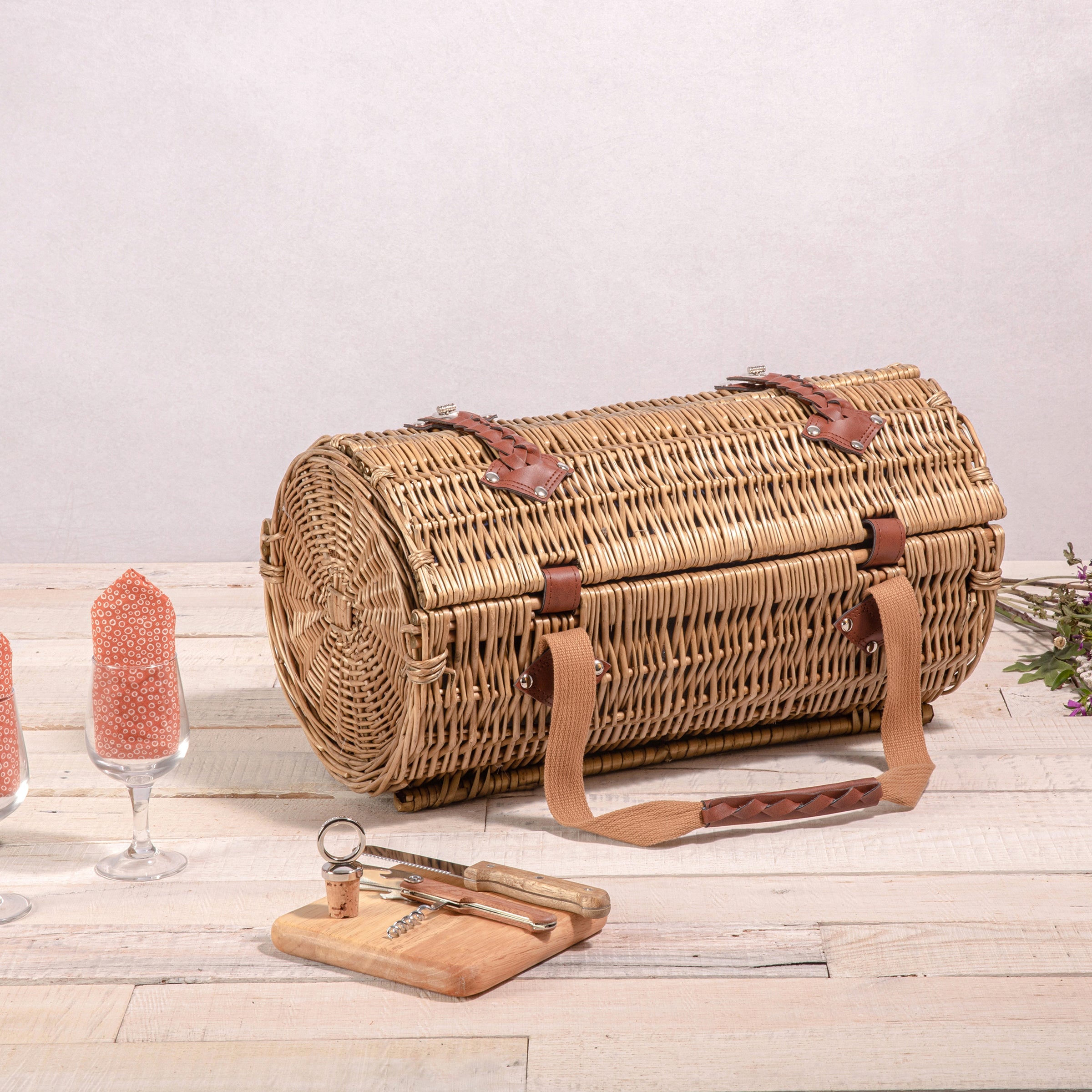 Picnic Time Verona Wine & Cheese Picnic Basket | Heirloom Boulevard