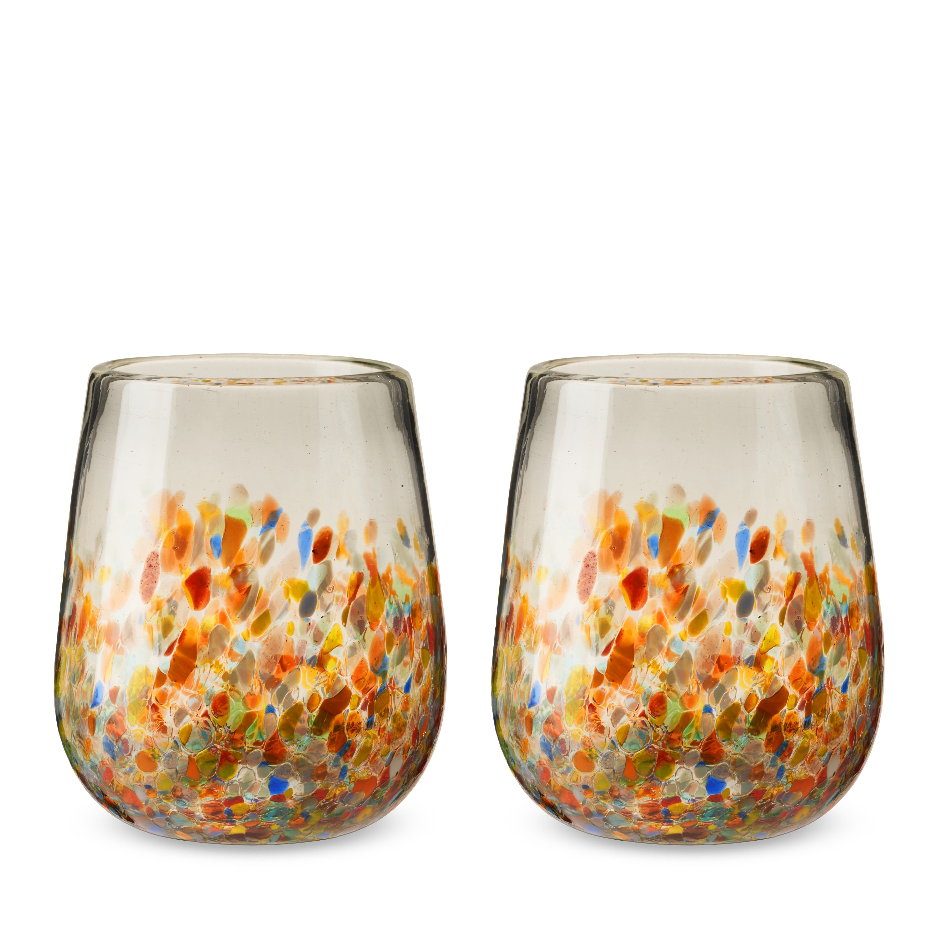 Segunda Vida Artistico Stemless Wine Glasses | Heirloom Boulevard
