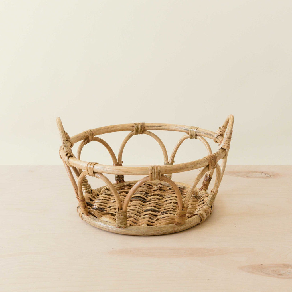 LIKHÂ Rattan Fruit Basket -  Wicker Table Basket set of 3 | LIKHÂ