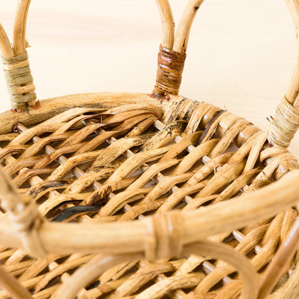 LIKHÂ Rattan Fruit Basket -  Wicker Table Basket set of 3 | LIKHÂ
