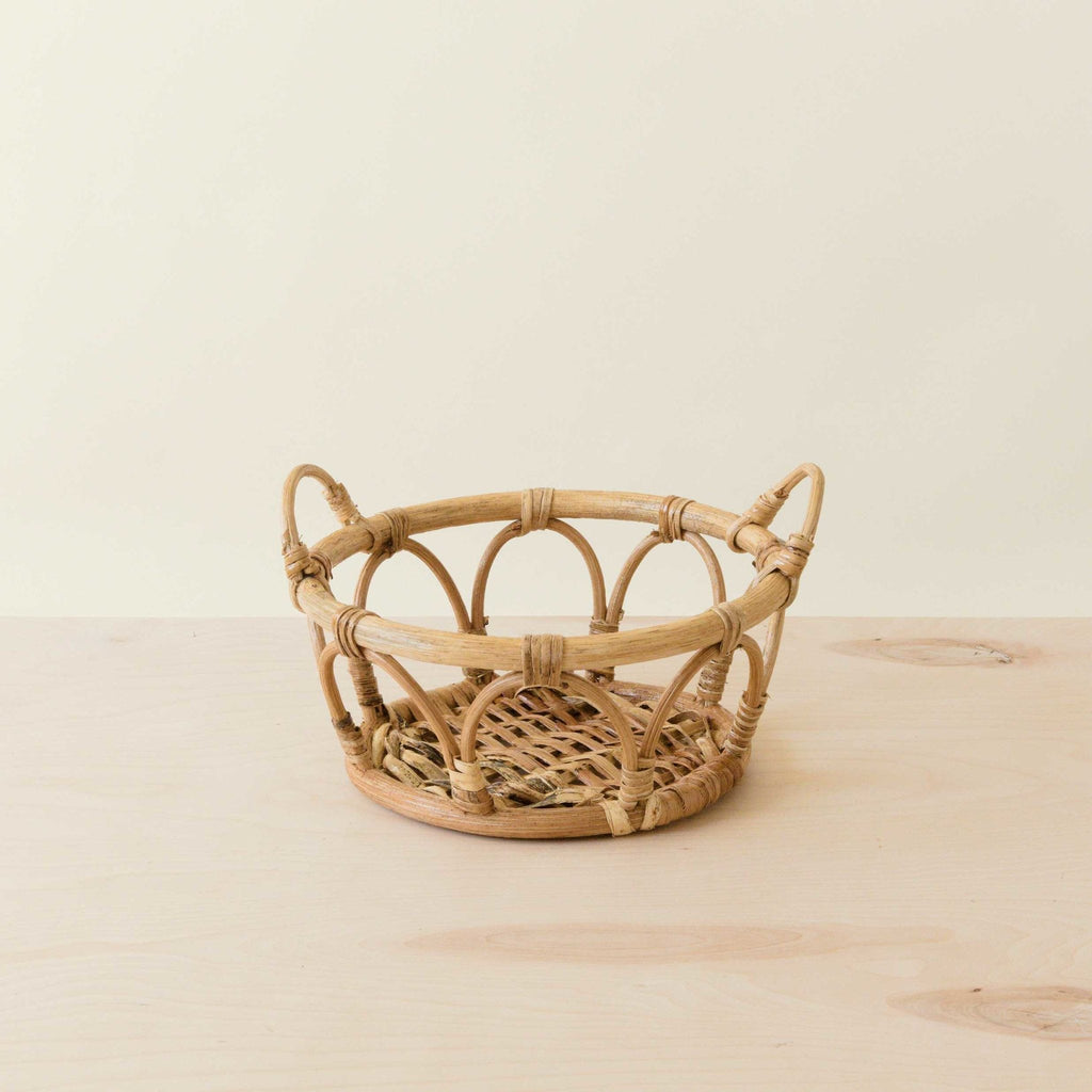 LIKHÂ Rattan Fruit Basket -  Wicker Table Basket set of 3 | LIKHÂ