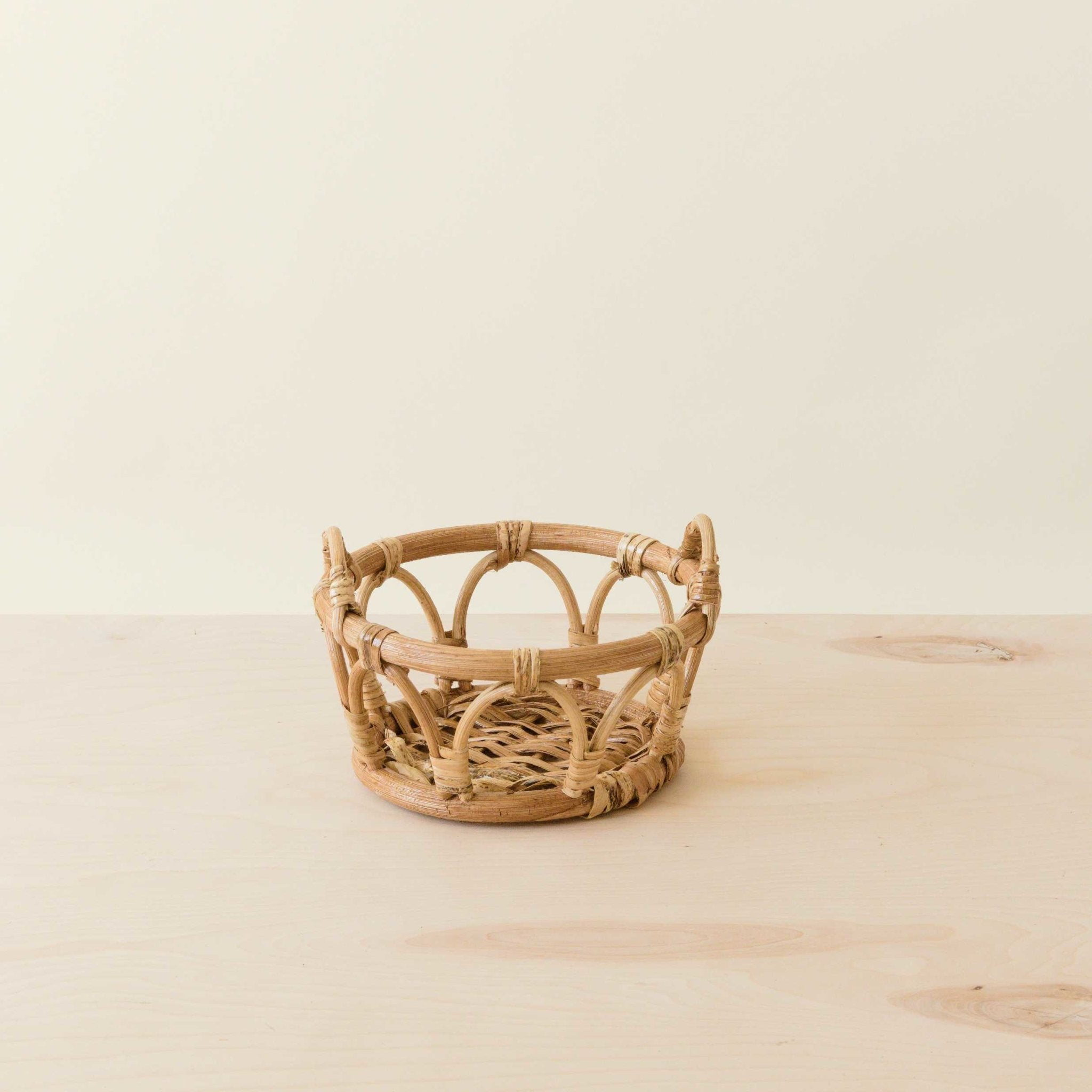 LIKHÂ Rattan Fruit Basket -  Wicker Table Basket set of 3 | LIKHÂ