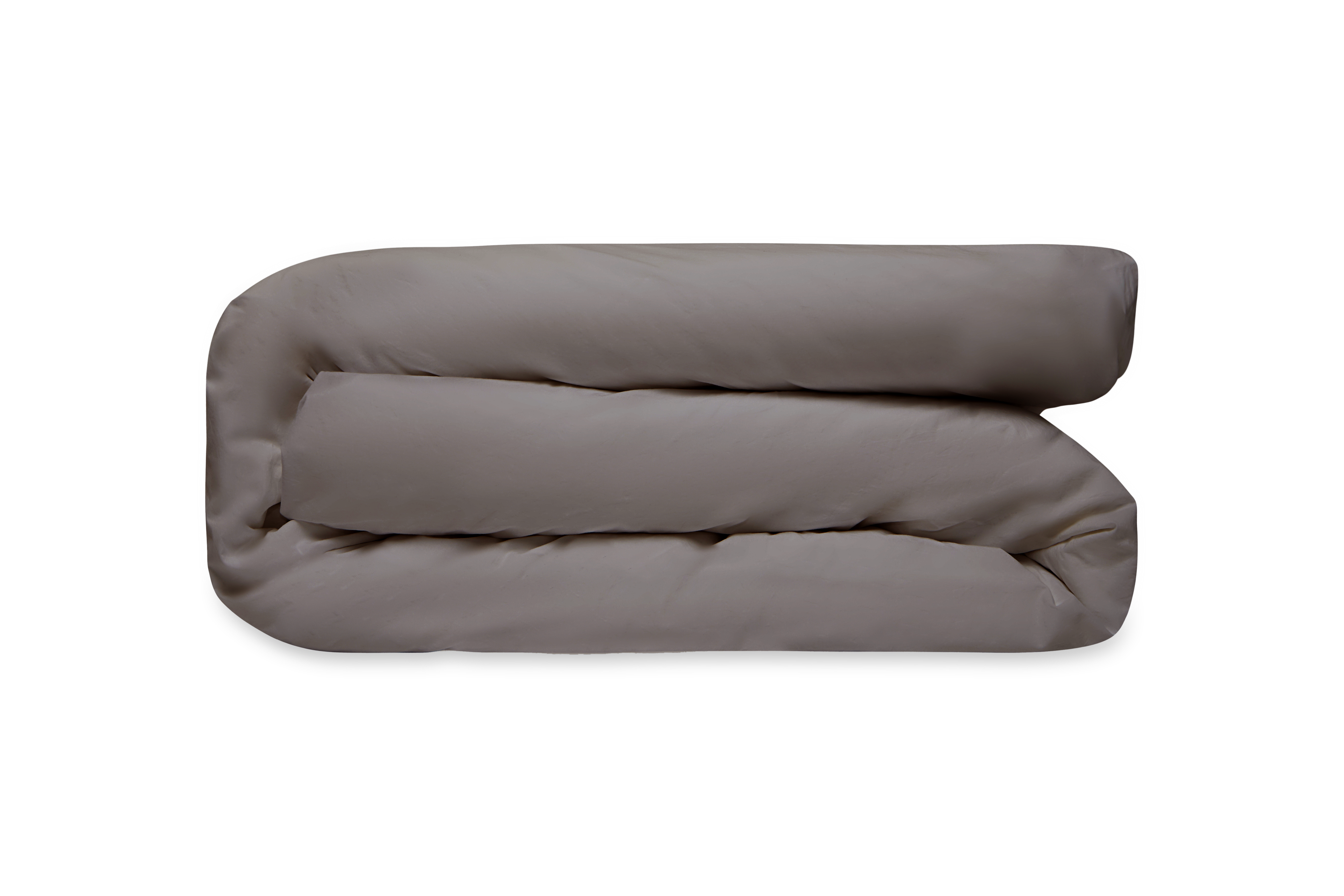 Relaxed Percale Duvet Cover Smoke | Heirloom Boulevard