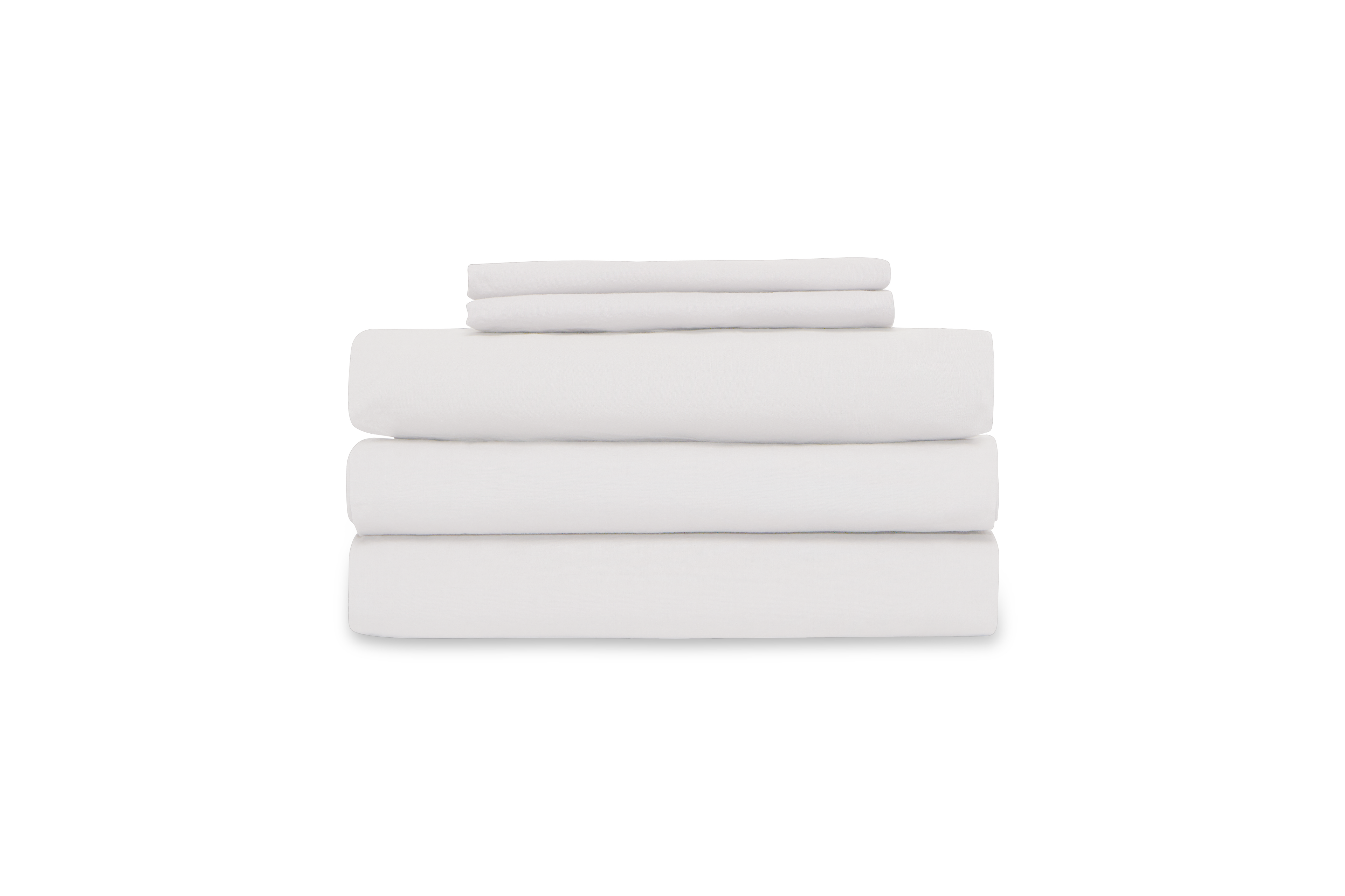 Relaxed Percale Sheet Set White | Heirloom Boulevard
