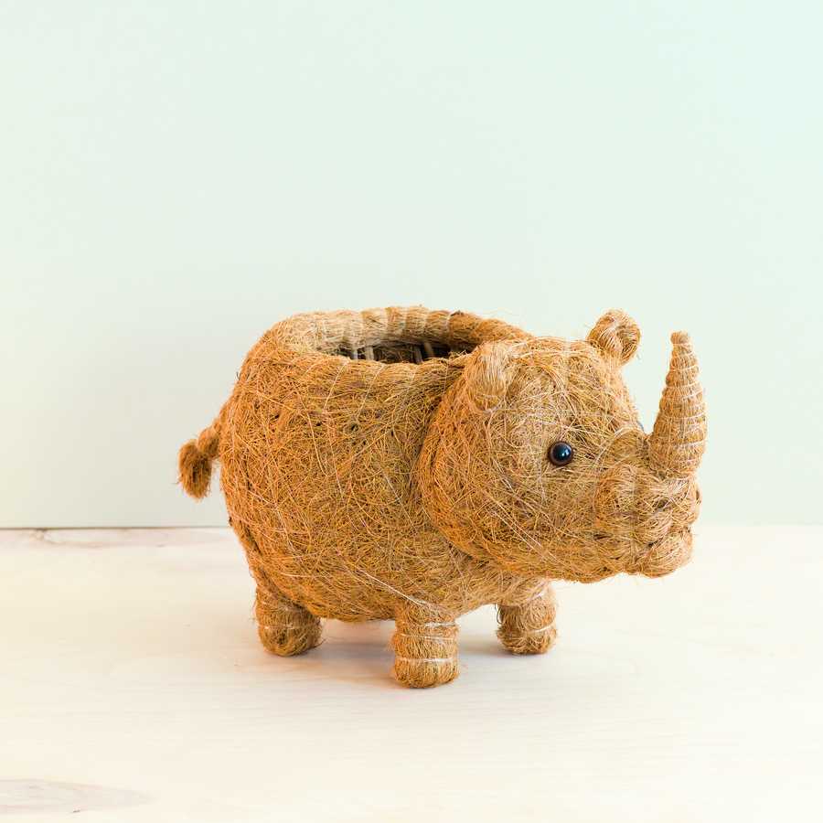 Rhino Planter - Coco Coir Pot | LIKHÂ LIKHÂ | Heirloom Boulevard