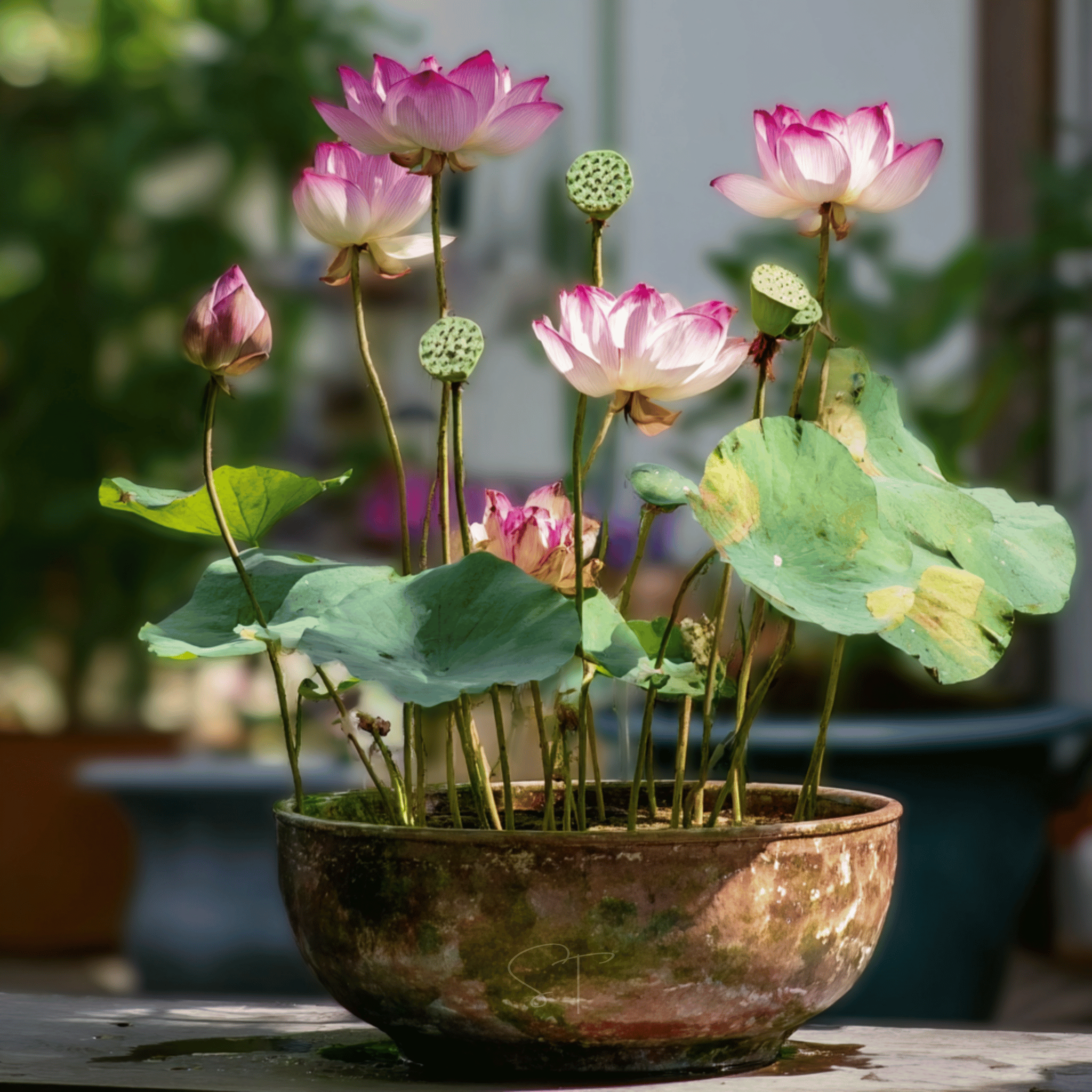 Sacred Lotus (Bonsai) - 5 Seeds | Heirloom Boulevard