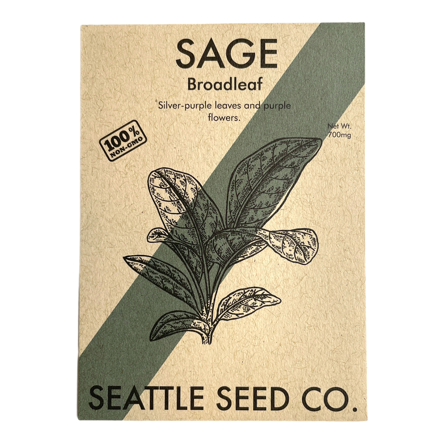 Seattle Seed Company Sage - Broadleaf | Heirloom Boulevard