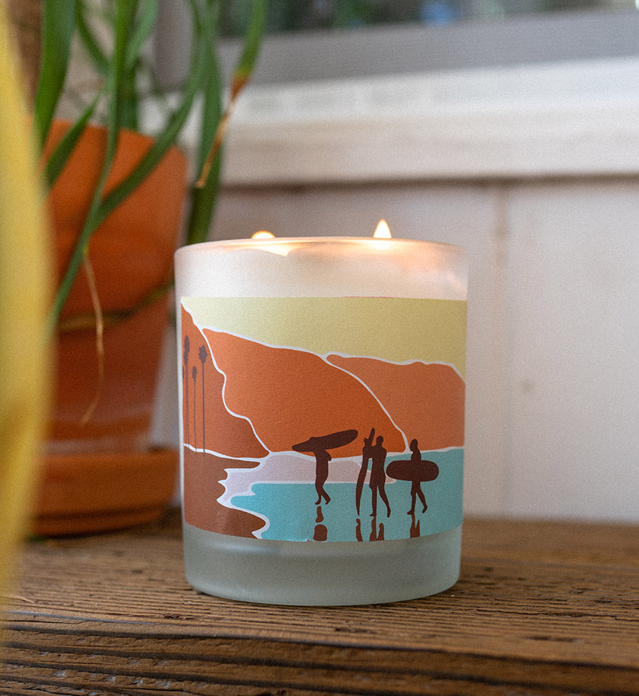 Sandal Candle | San Surf