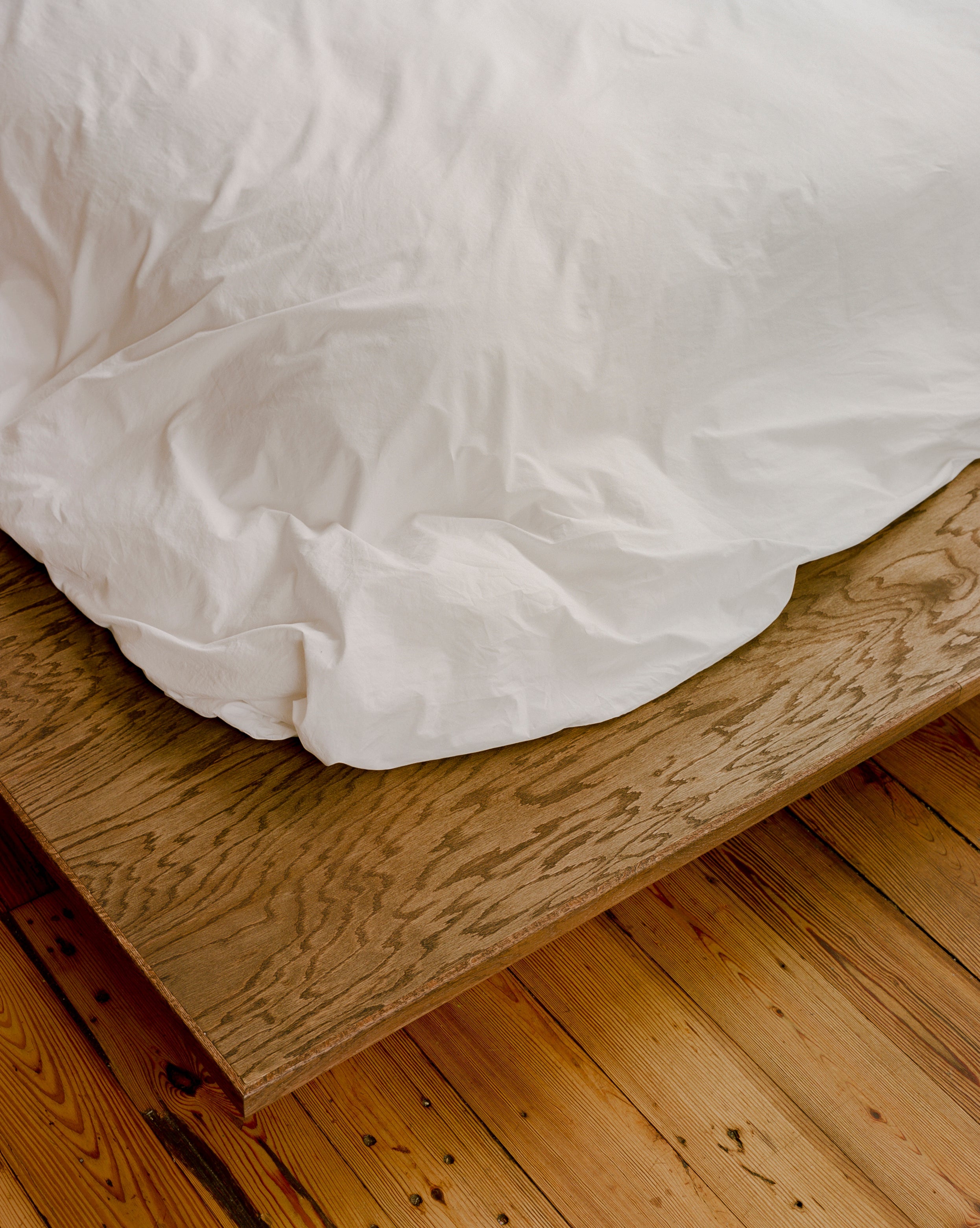 Relaxed Percale Duvet Cover | Heirloom Boulevard