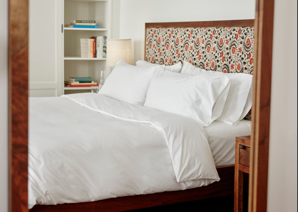 French Presse Linens Classic Percale Sheet Set | Heirloom Boulevard