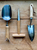 Seed & Bulb Planter's Tool Set - 3 Tools for Planting Burlap Bag (No additional Cost) | Heirloom Boulevard