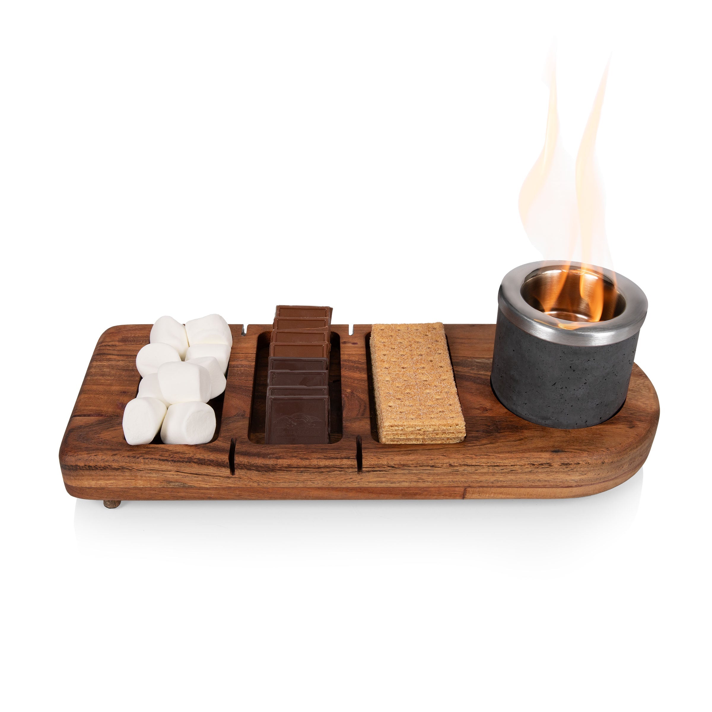 Toscana Dolce S'mores Kit with Tabletop Fire Pit | Heirloom Boulevard