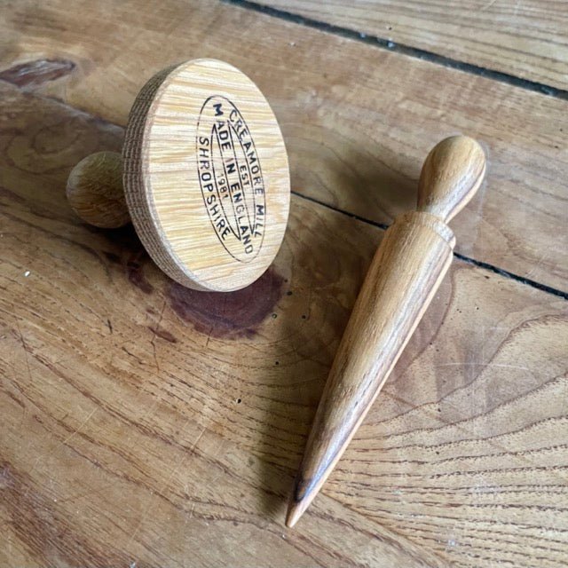 Small Dibbler & Round Pot Tamper Set | Heirloom Boulevard