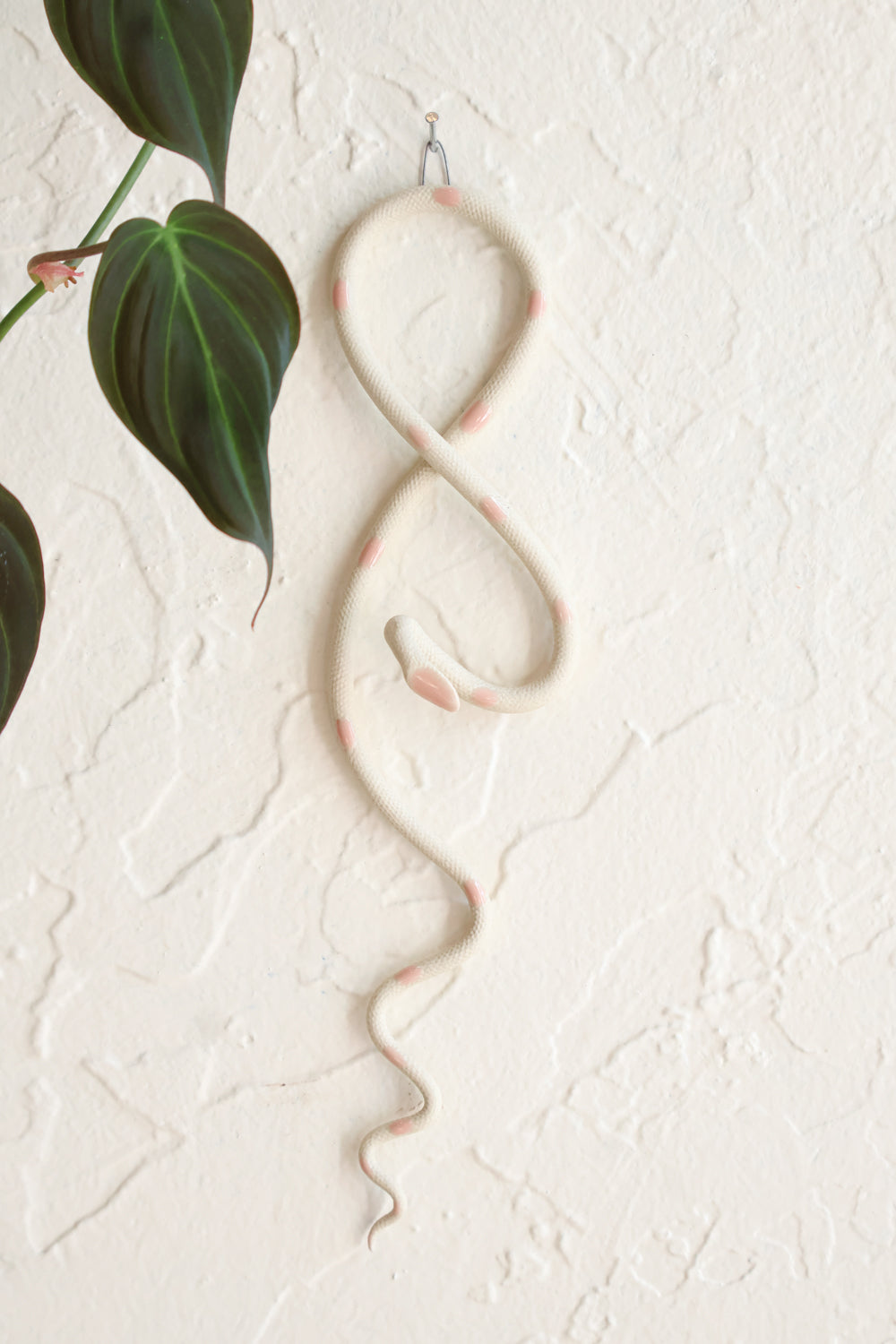 Carter + Rose, Mini Ceramic Wall Snake Sofie | Heirloom Boulevard
