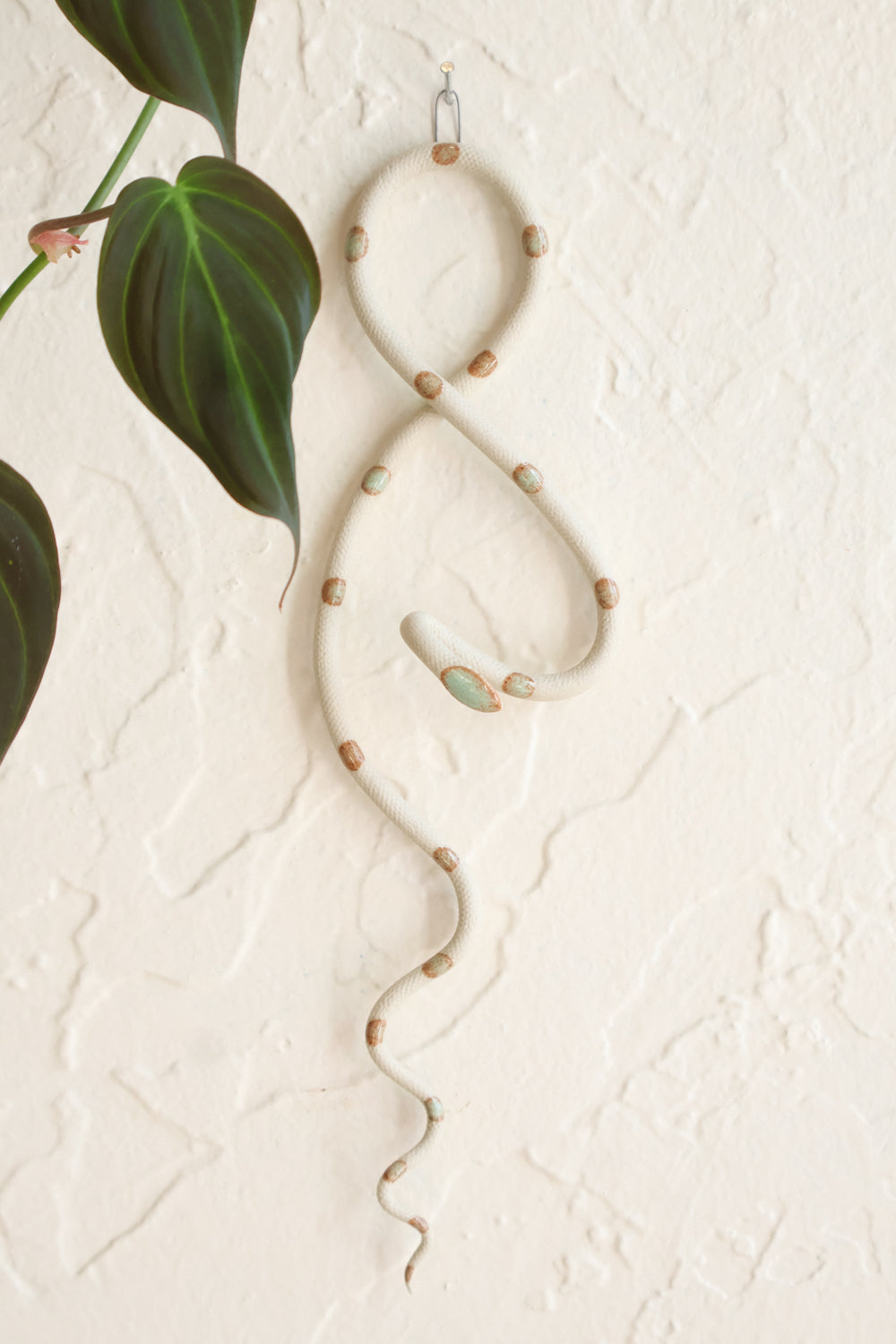 Carter + Rose, Mini Ceramic Wall Snake Carter + Rose | Heirloom Boulevard