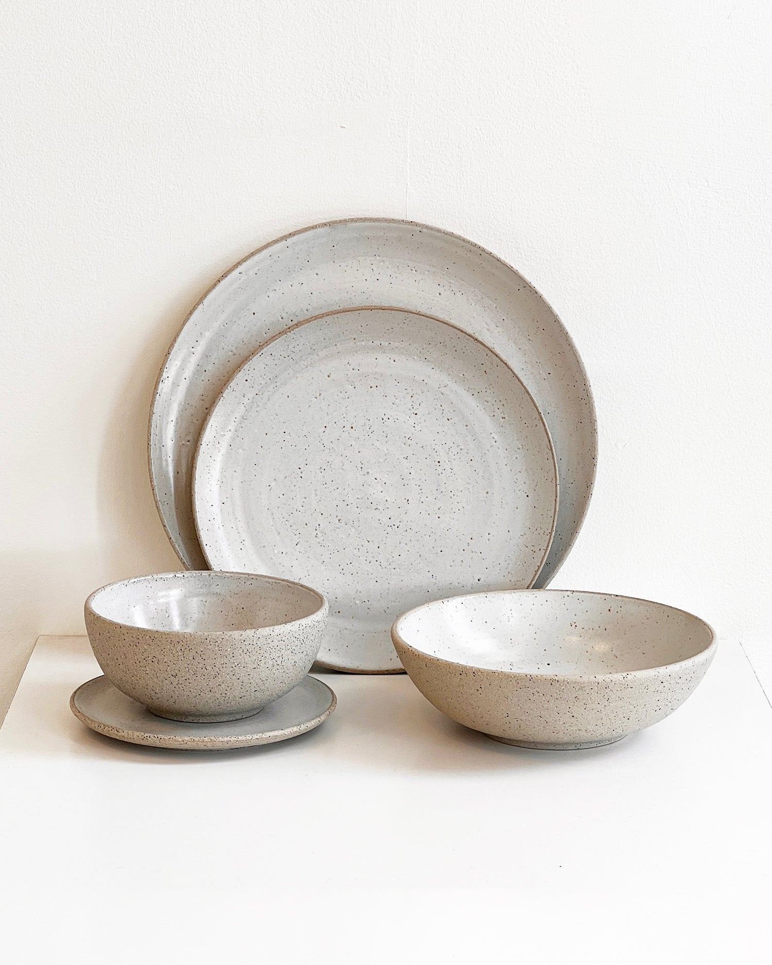 Cotto Stone Handmade Salad Plates atacama home | Heirloom Boulevard