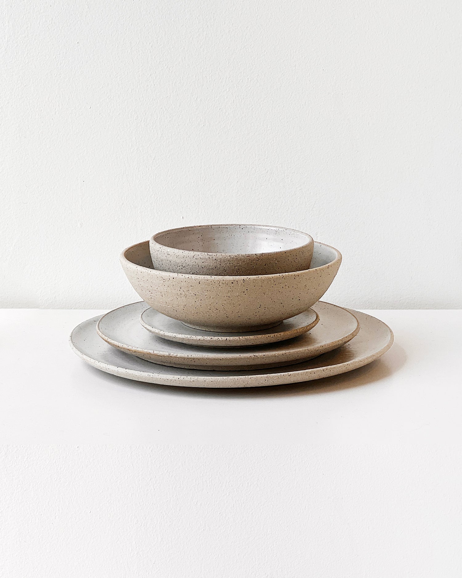 Cotto Stone Handmade Salad Plates atacama home | Heirloom Boulevard