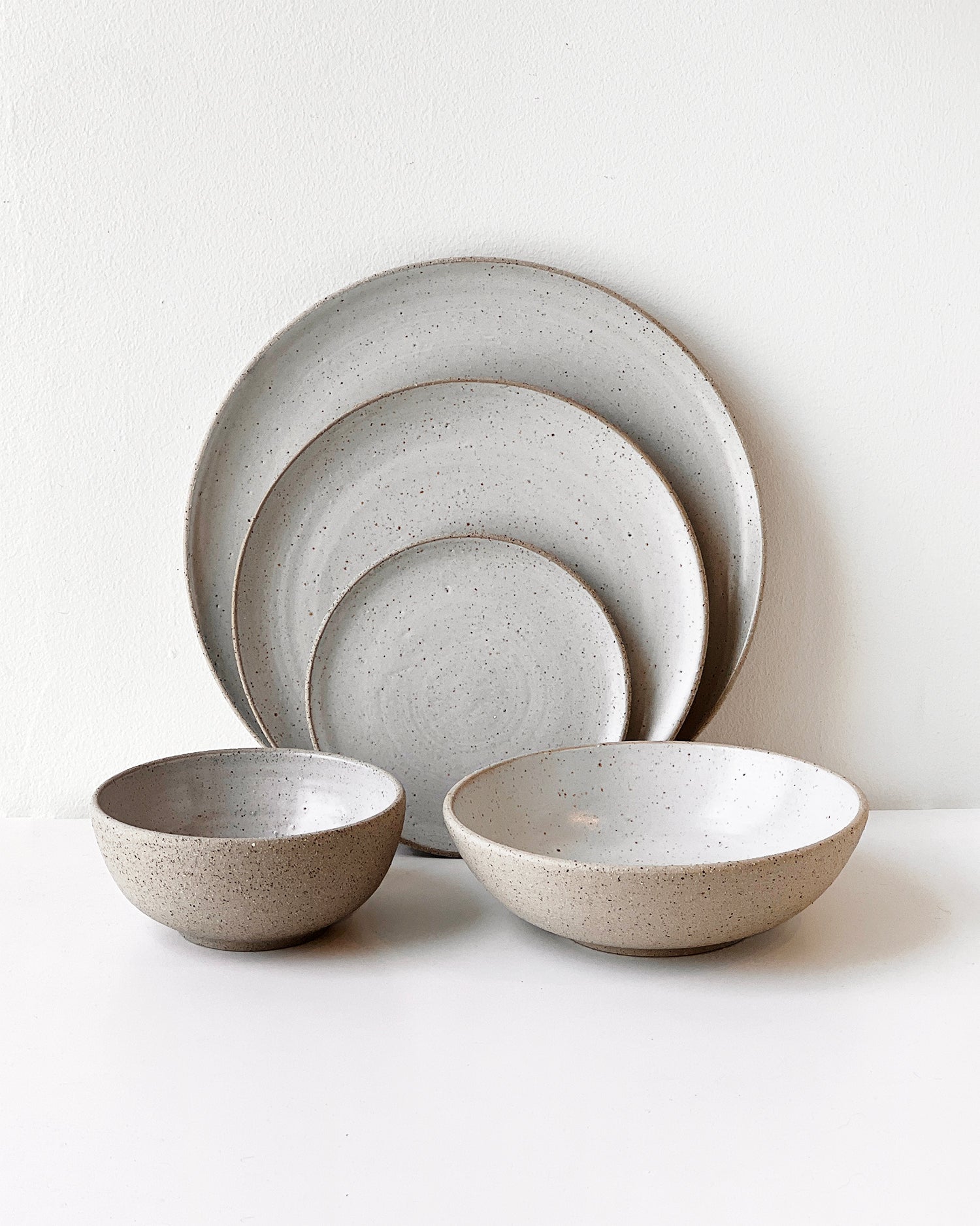 Cotto Stone Handmade Dessert Plates atacama home | Heirloom Boulevard