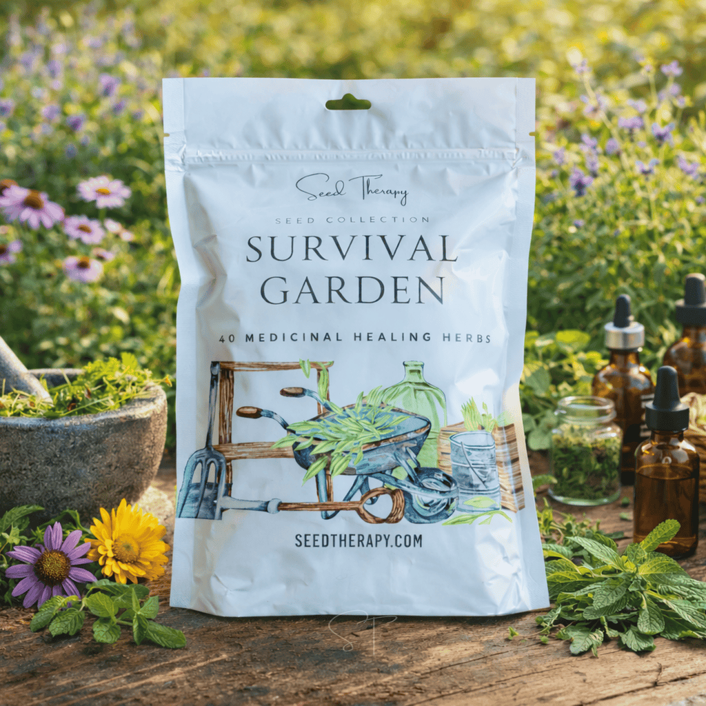 Southern Seeds Survival Medicinal Herb Garden – 40 Essential Varieties | Heirloom Boulevard