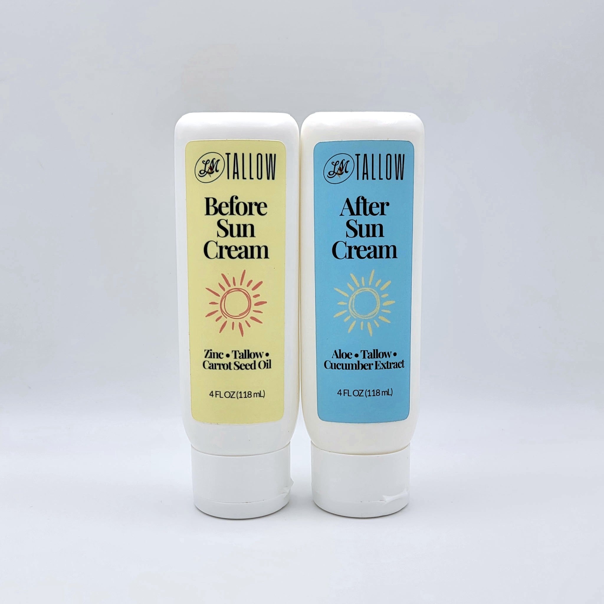 Tallow Sun Care Duo - Before & After Sun Cream Lady May Tallow | Heirloom Boulevard