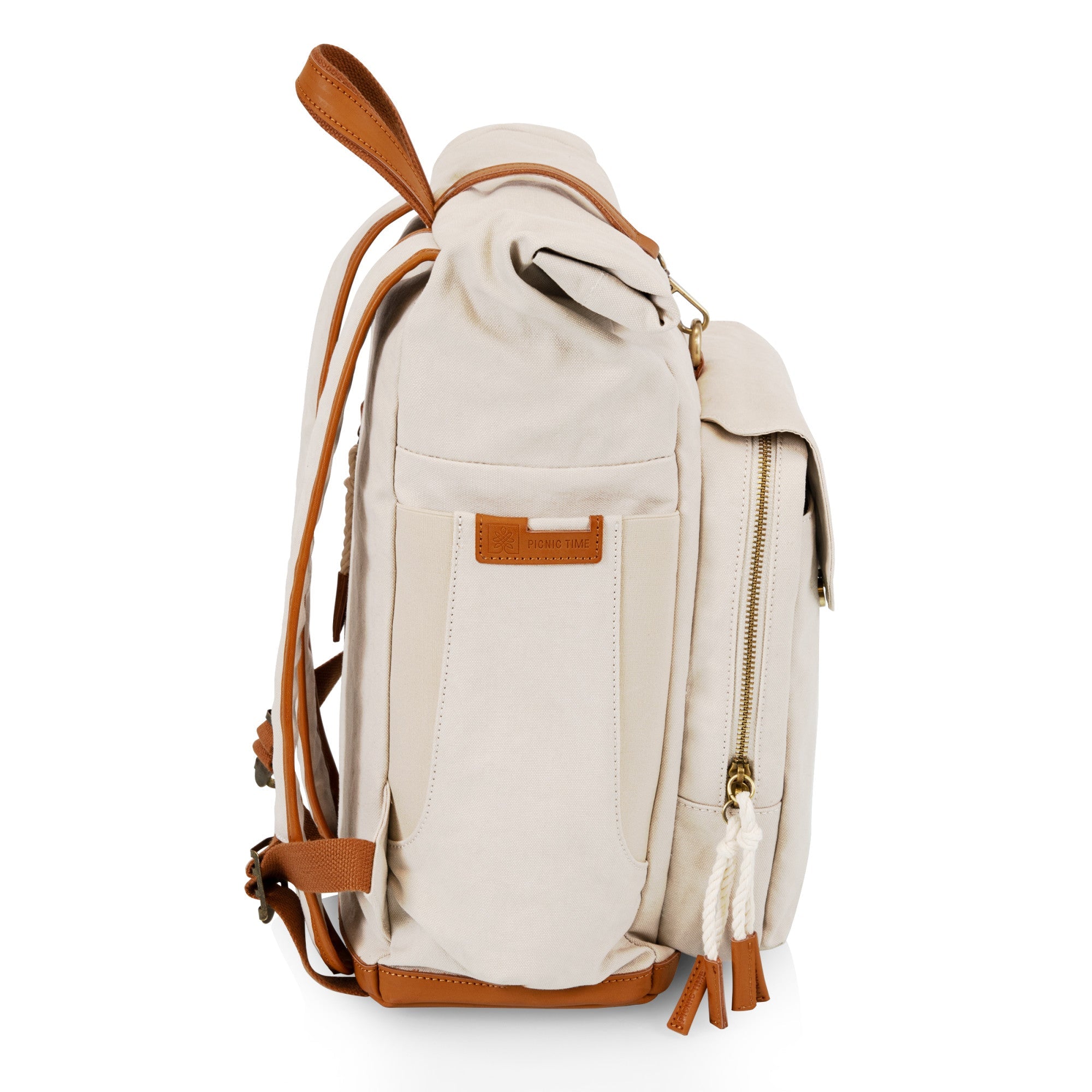 Picnic Time Carmel Roll Top Picnic Backpack Cooler | Heirloom Boulevard