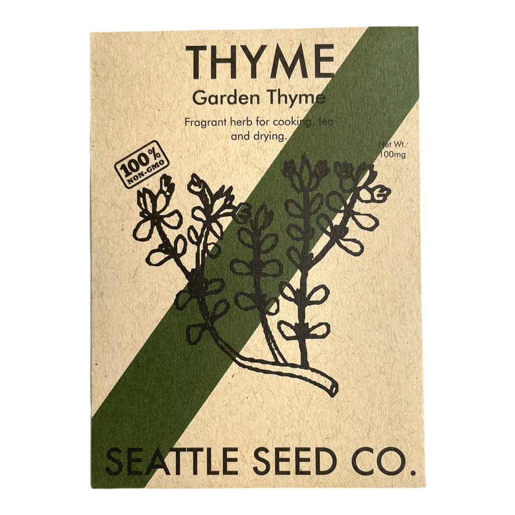 Seattle Seed Company Thyme | Heirloom Boulevard