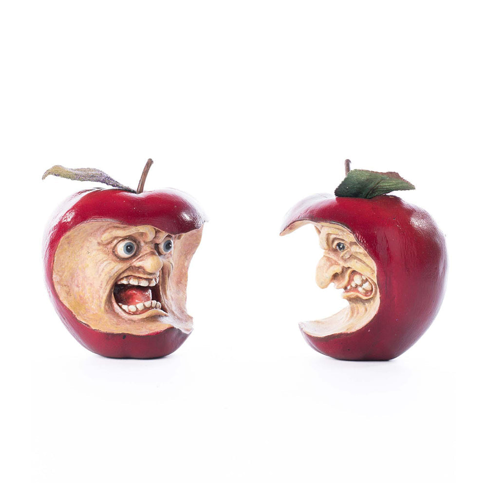 Toxic Terry and Noxious Nelson Apples Assortment of 2 by Katherine's Collection