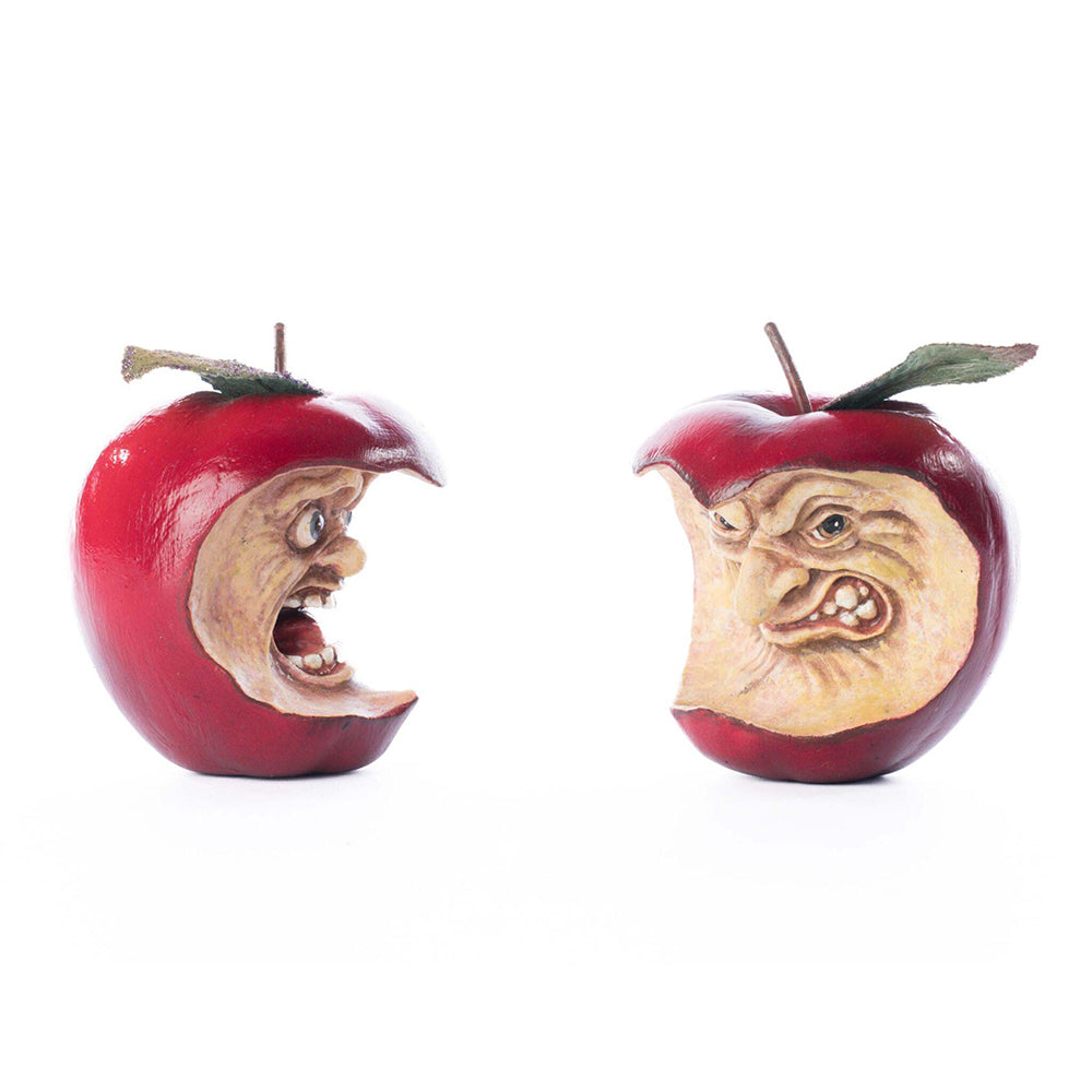 Toxic Terry and Noxious Nelson Apples Assortment of 2 by Katherine's Collection