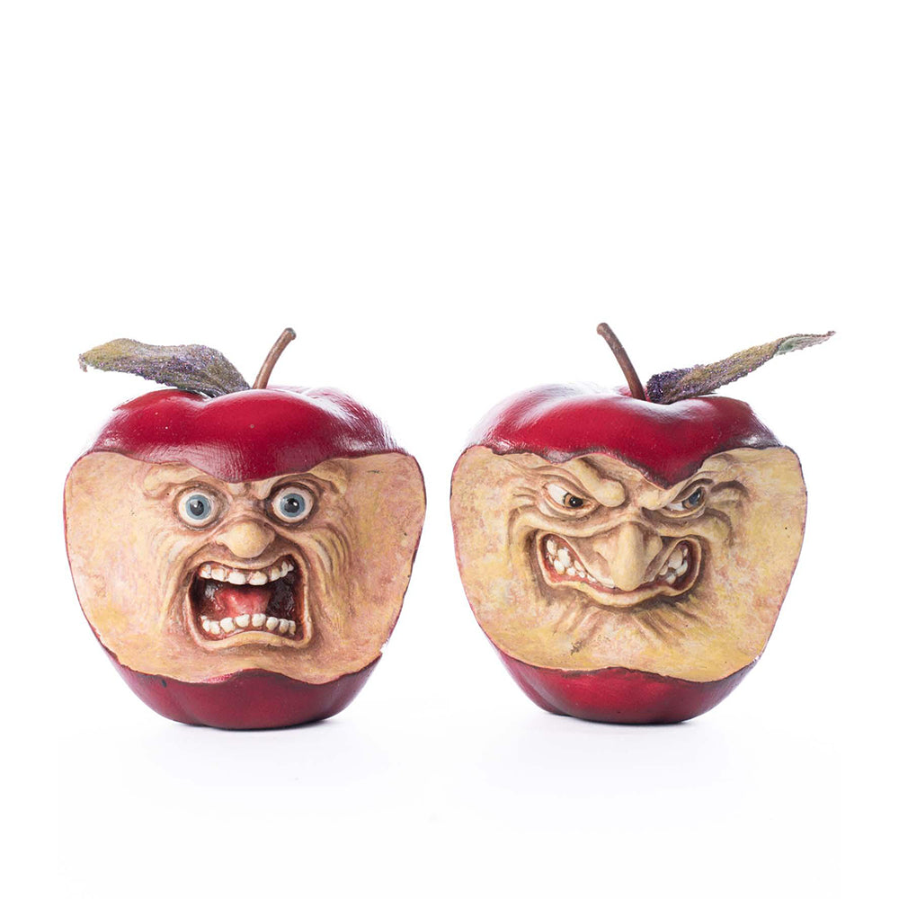 Toxic Terry and Noxious Nelson Apples Assortment of 2 by Katherine's Collection