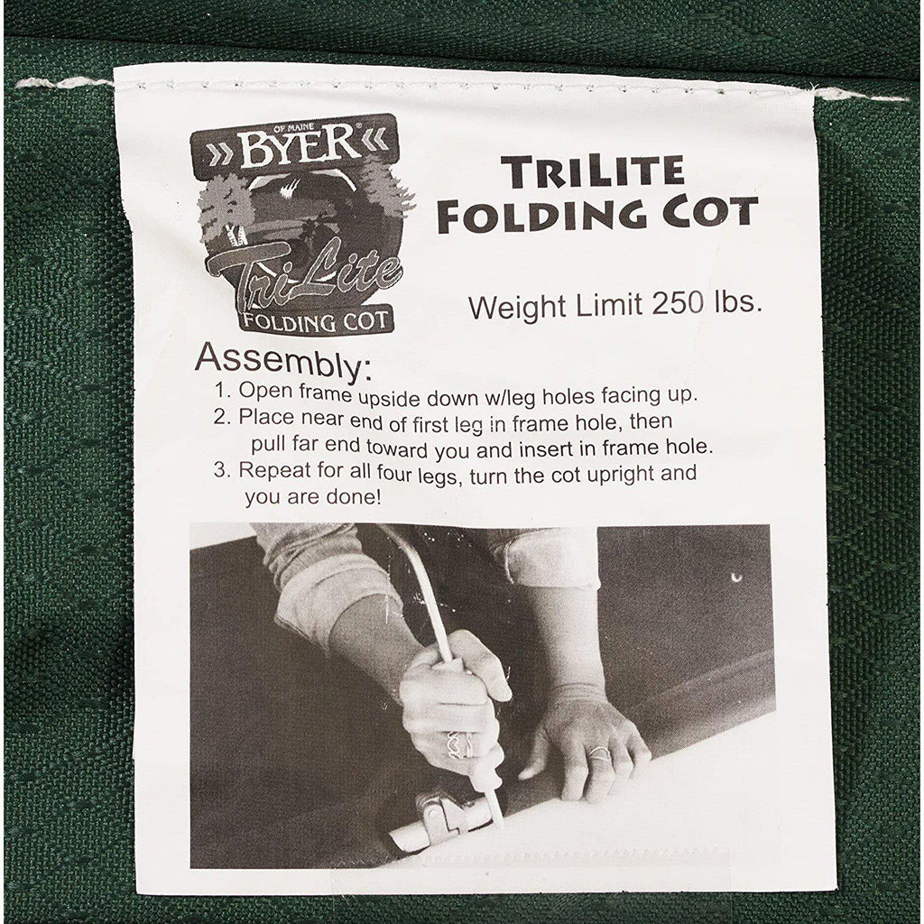 Byer of Maine TriLite Cot