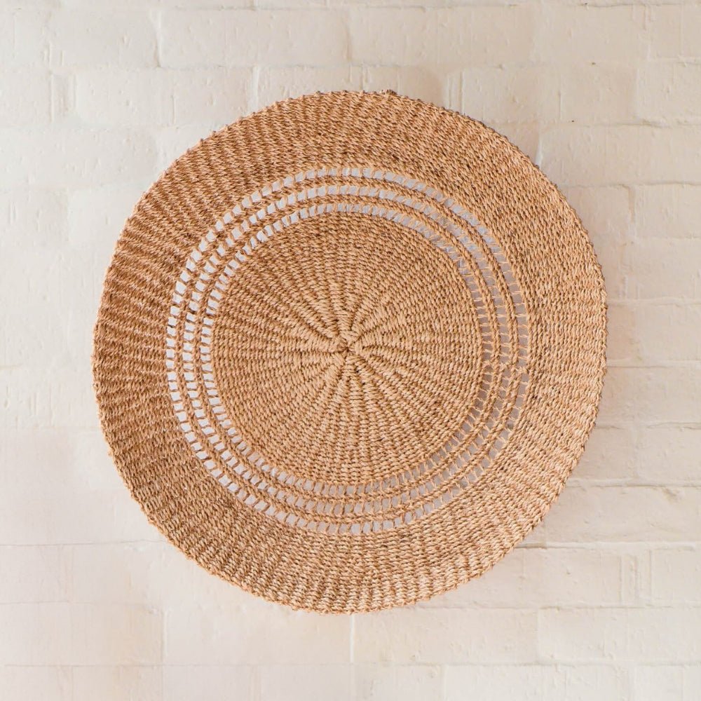 LIKHÂ Open Weave Wall Baskets, Large - Woven Wall Baskets | LIKHÂ LIKHÂ | Heirloom Boulevard