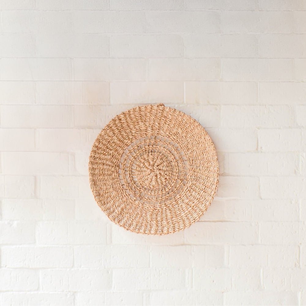 Open Weave Wall Baskets, Small - Woven Wall Baskets | LIKHÂ | Heirloom Boulevard