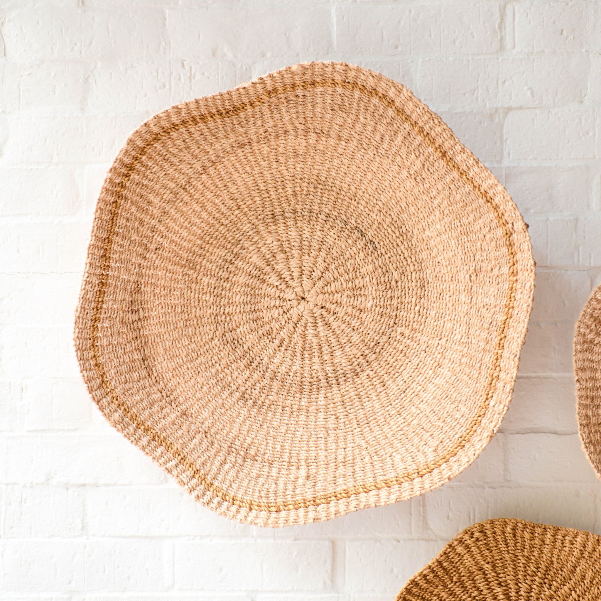LIKHÂ Scallop Wall Baskets, Large - Wall Baskets | LIKHÂ LIKHÂ | Heirloom Boulevard