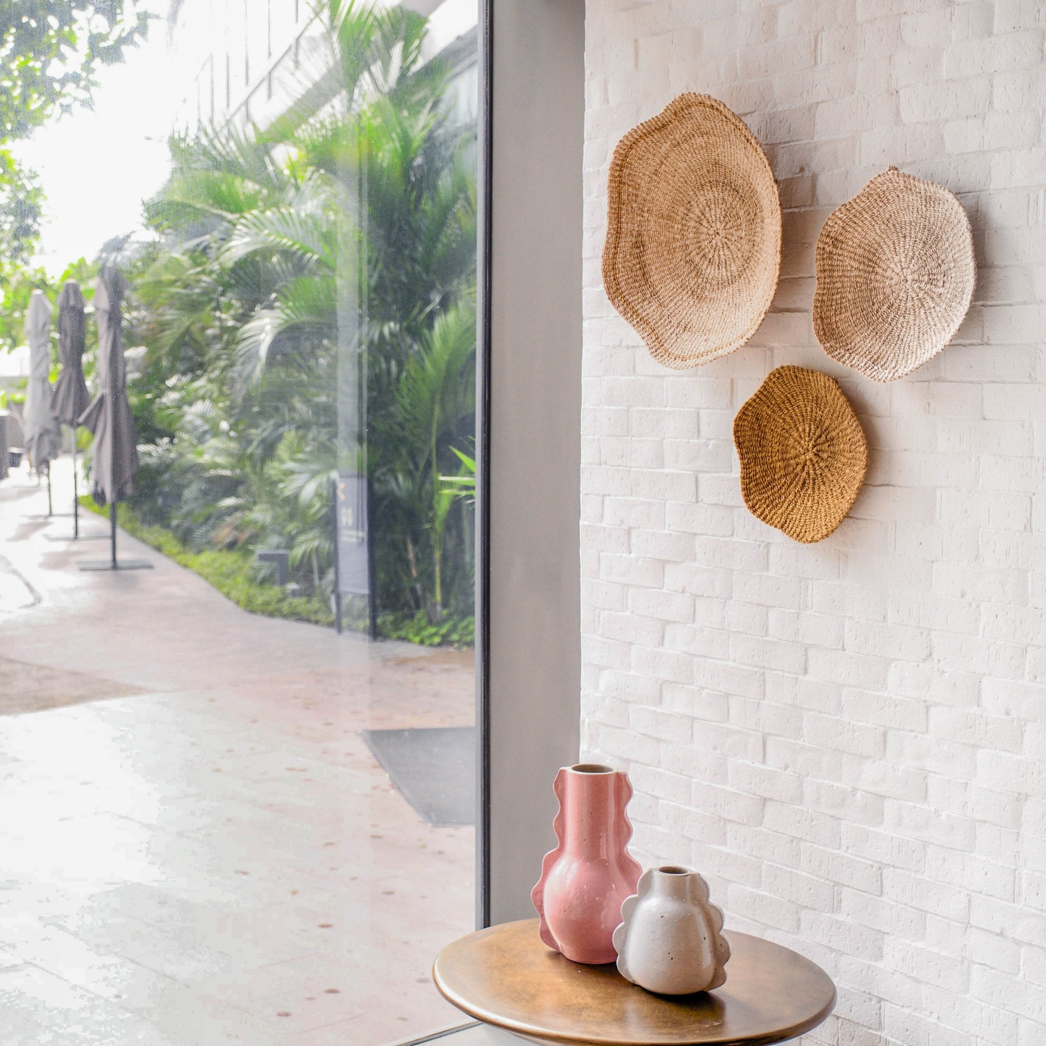 LIKHÂ Scallop Wall Baskets, Large - Wall Baskets | LIKHÂ LIKHÂ | Heirloom Boulevard