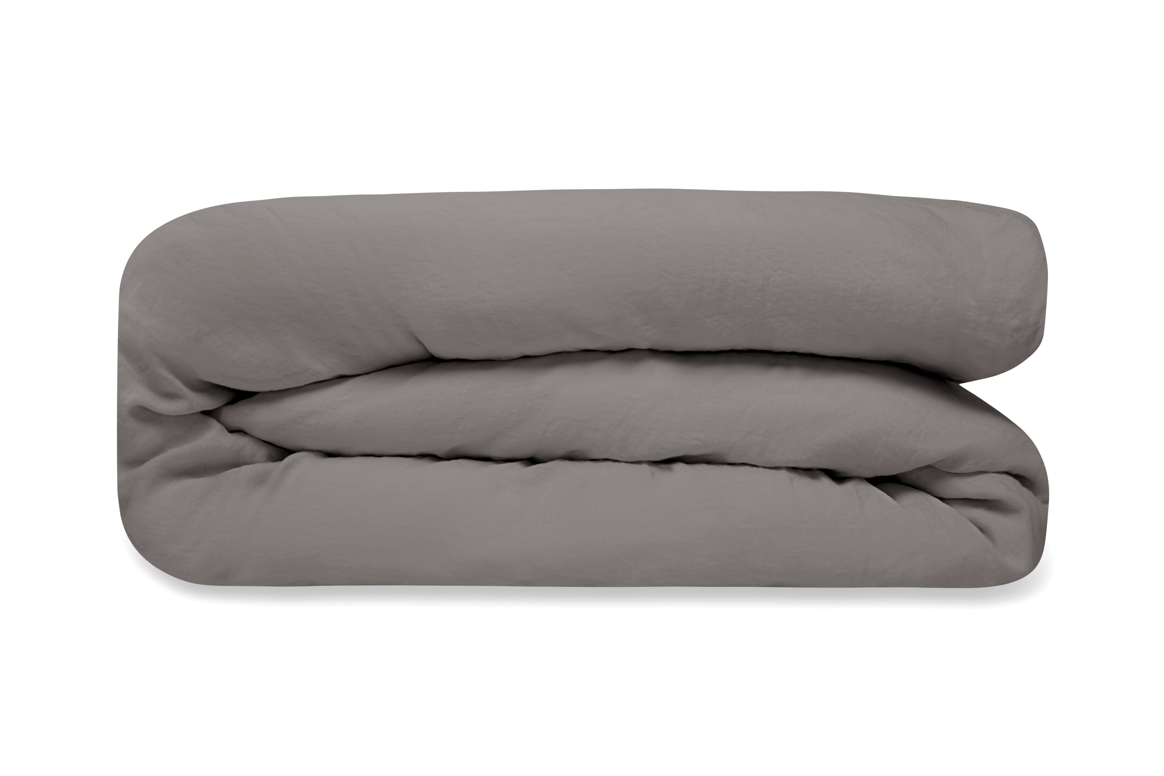 Washed Linen Duvet Cover Smoke | Heirloom Boulevard