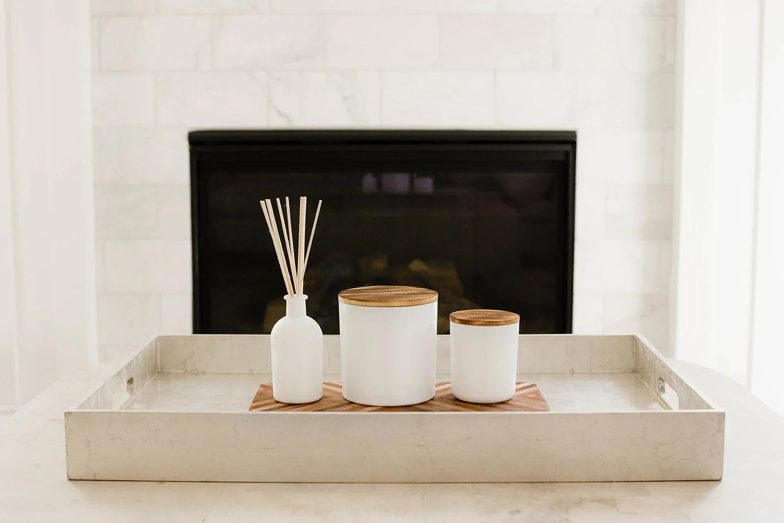 White Sands 3 Wick Candle The Roosevelts Candle Co. | Heirloom Boulevard