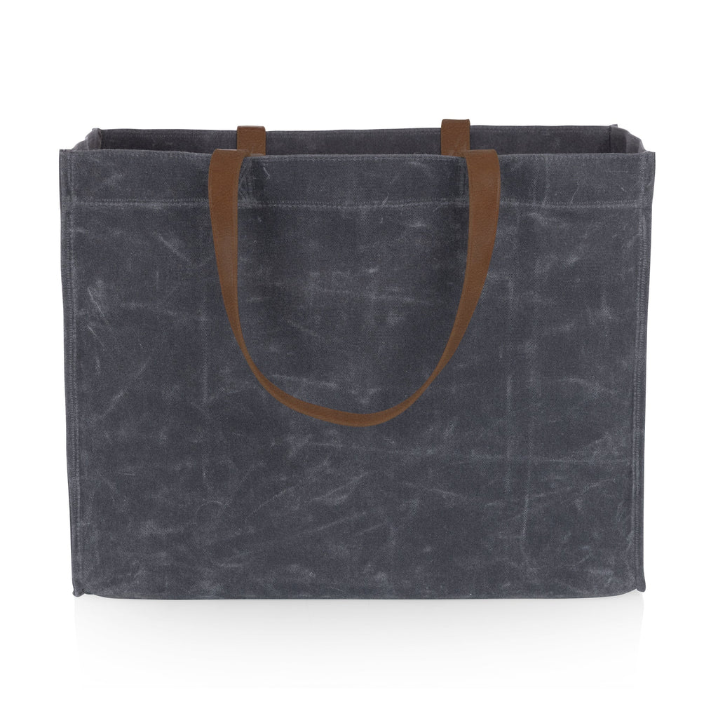 Legacy Market Waxed Canvas Tote with Leatherette Handles | Heirloom Boulevard