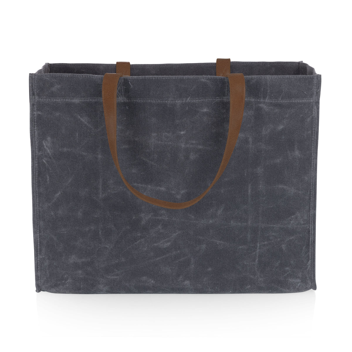 Legacy Market Waxed Canvas Tote with Leatherette Handles | Heirloom Boulevard