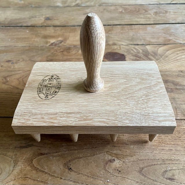 Wood Dibbler for Seed Trays & Beds- Multiple Seed Hole Maker | Heirloom Boulevard