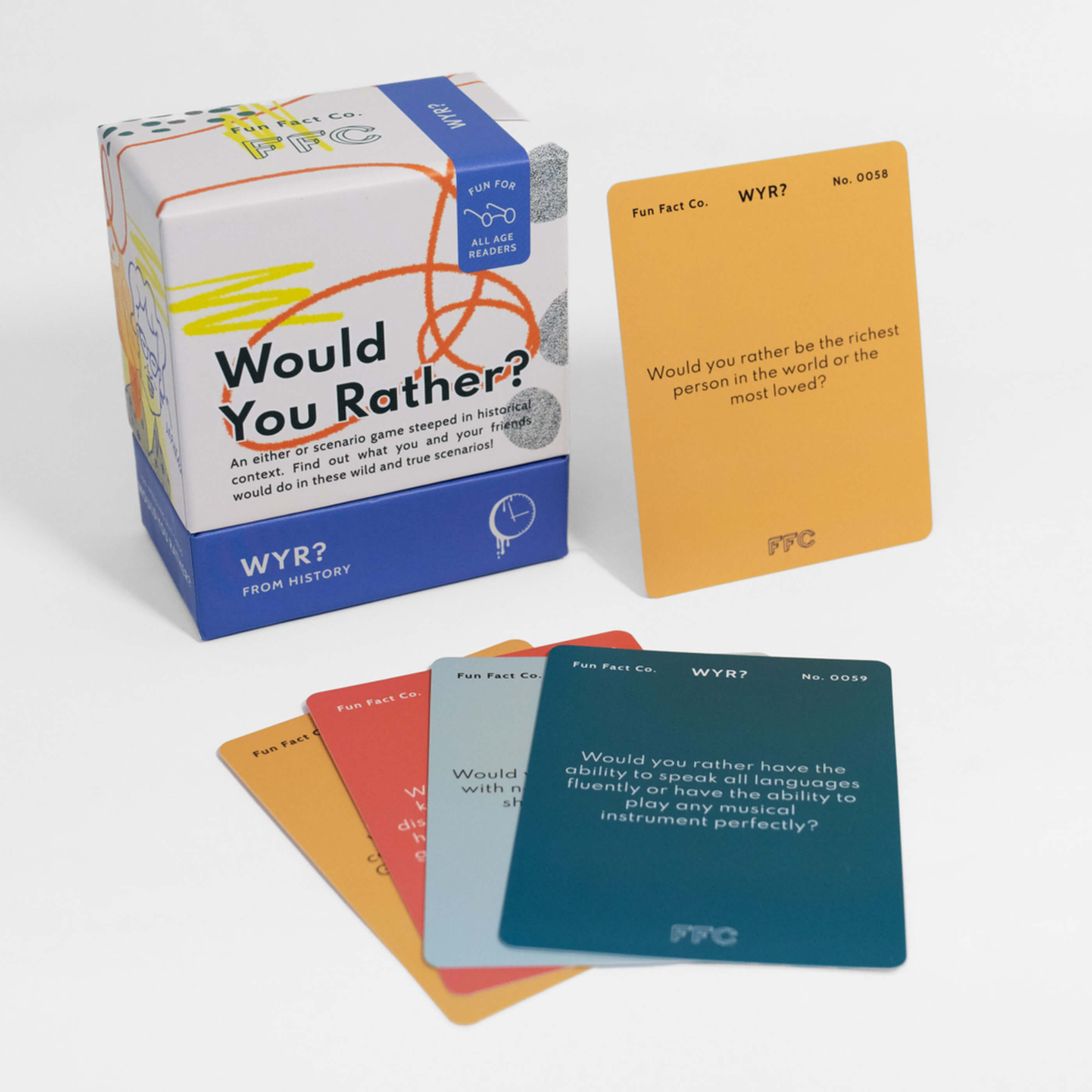 Fun Fact Co. Would You Rather (From History) Card Game Fun Fact Co. | Heirloom Boulevard