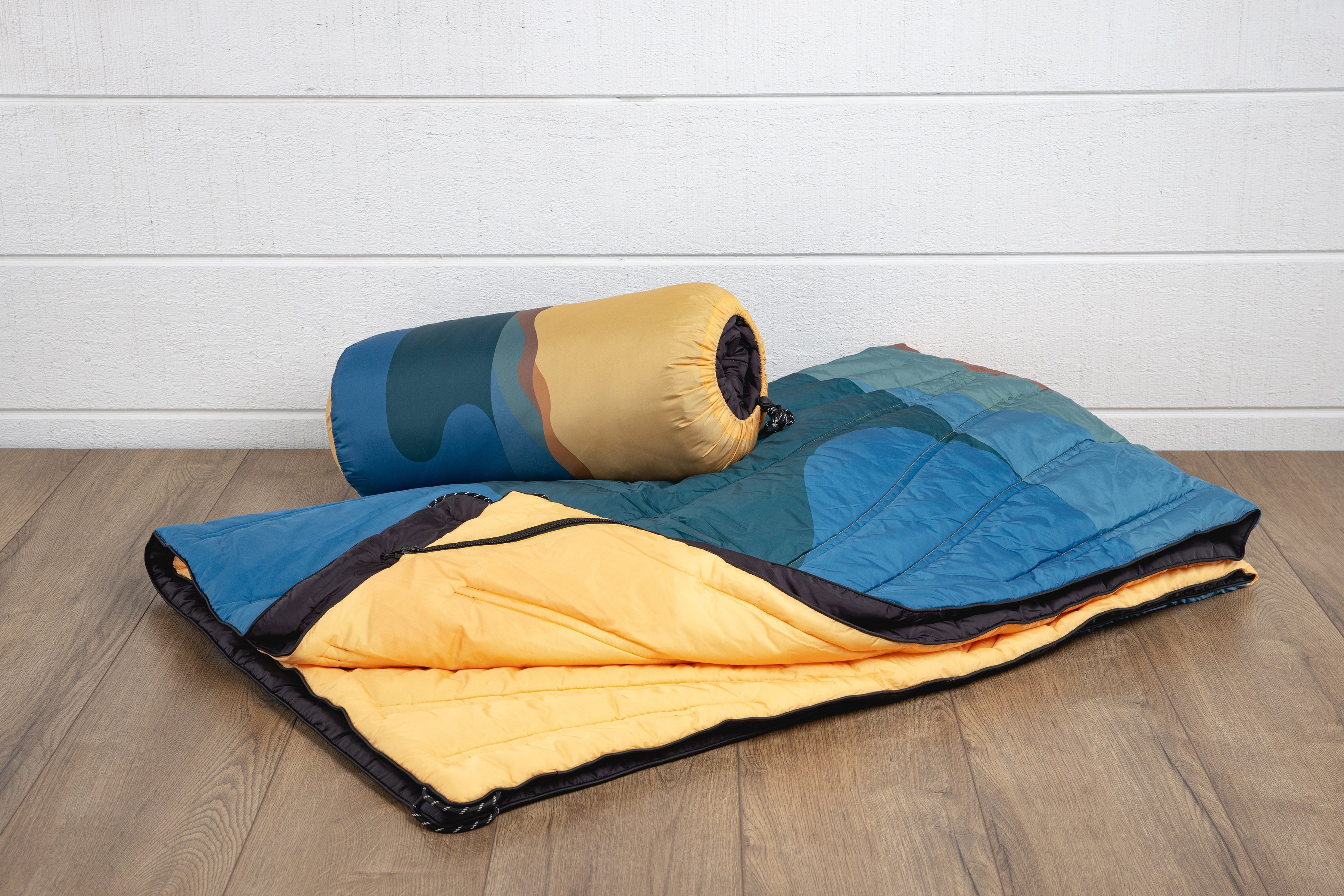 Oniva Aura Outdoor Puffer Blanket Sunrise Mountain | Heirloom Boulevard