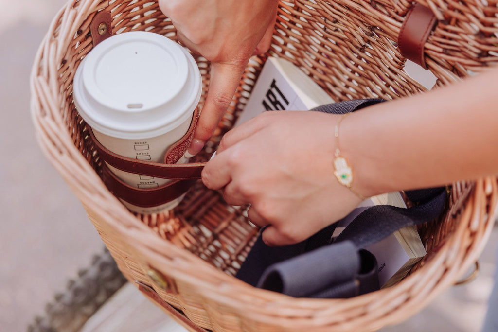 Picnic Time Cambridge Bicycle Basket | Heirloom Boulevard